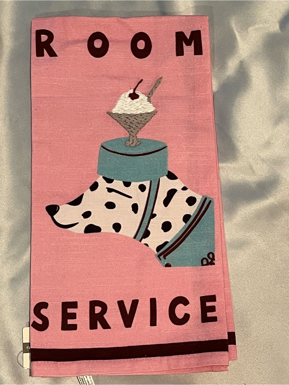 Anthropologie Nephthys Foster Hotel Dog Dish Towel